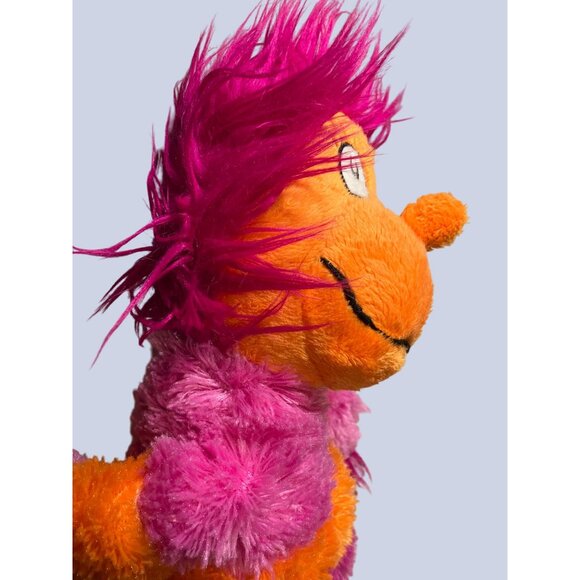 Kohls Cares Dr Seuss Orange and Pink Wocket in My Pocket Stuffed Plush Seuss 17" - Picture 13 of 14
